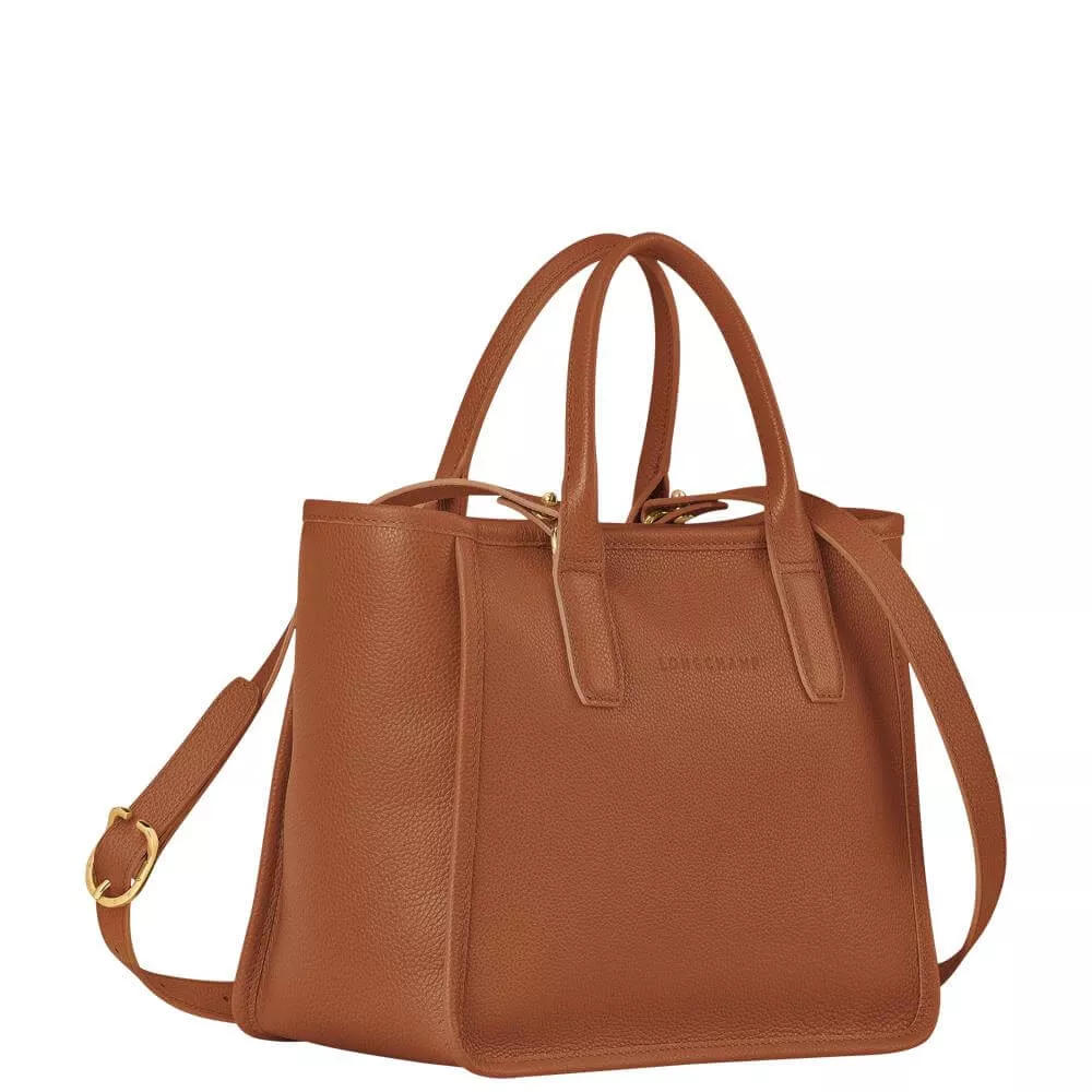 Longchamp Le Foulonn� Caramel Handle Bag